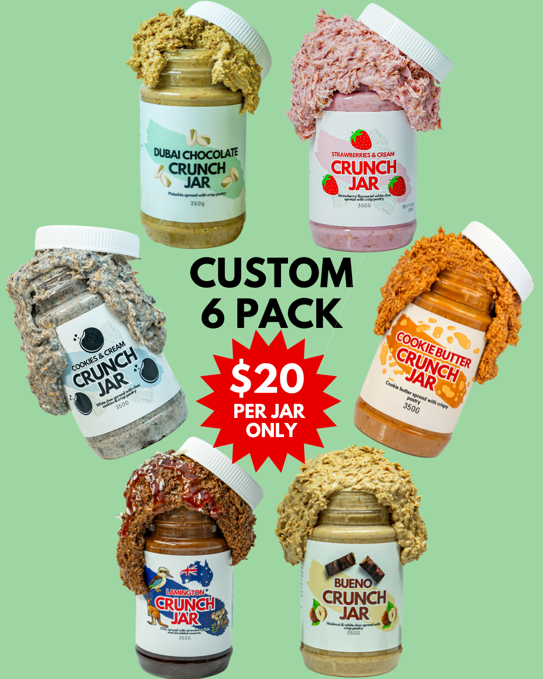 Custom 6 Pack