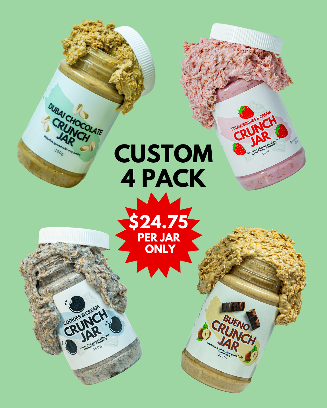 Custom 4 Pack