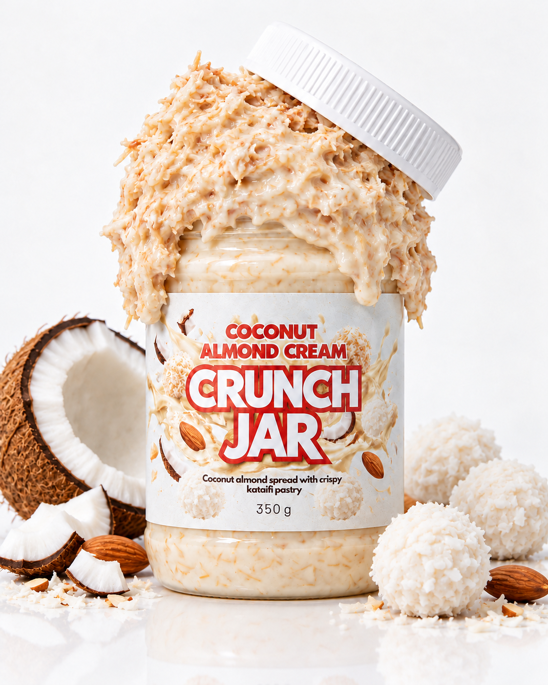 Coconut Almond Cream Crunch Jar | 350g