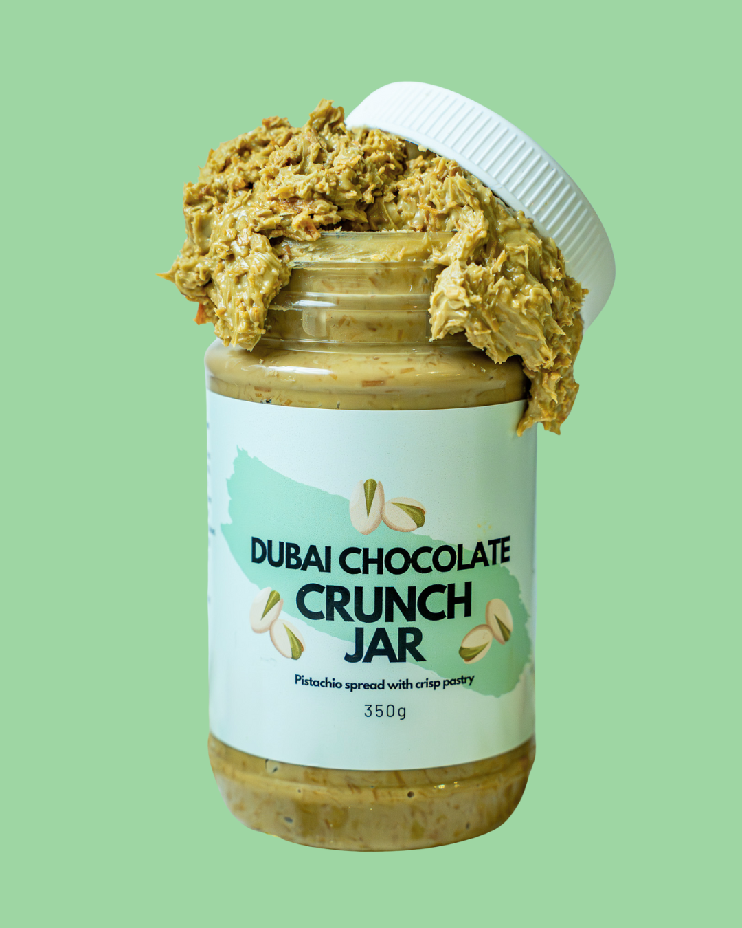 Dubai Chocolate Pistachio Spread Crunch Jar | 350g