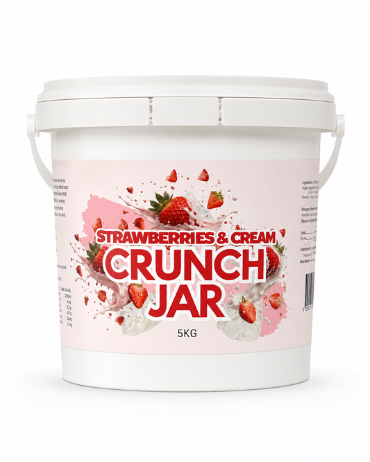 5KG Strawberries & Cream Crunch Jar