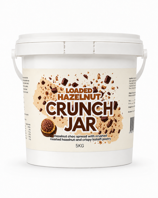 5KG Loaded Hazelnut Crunch Jar