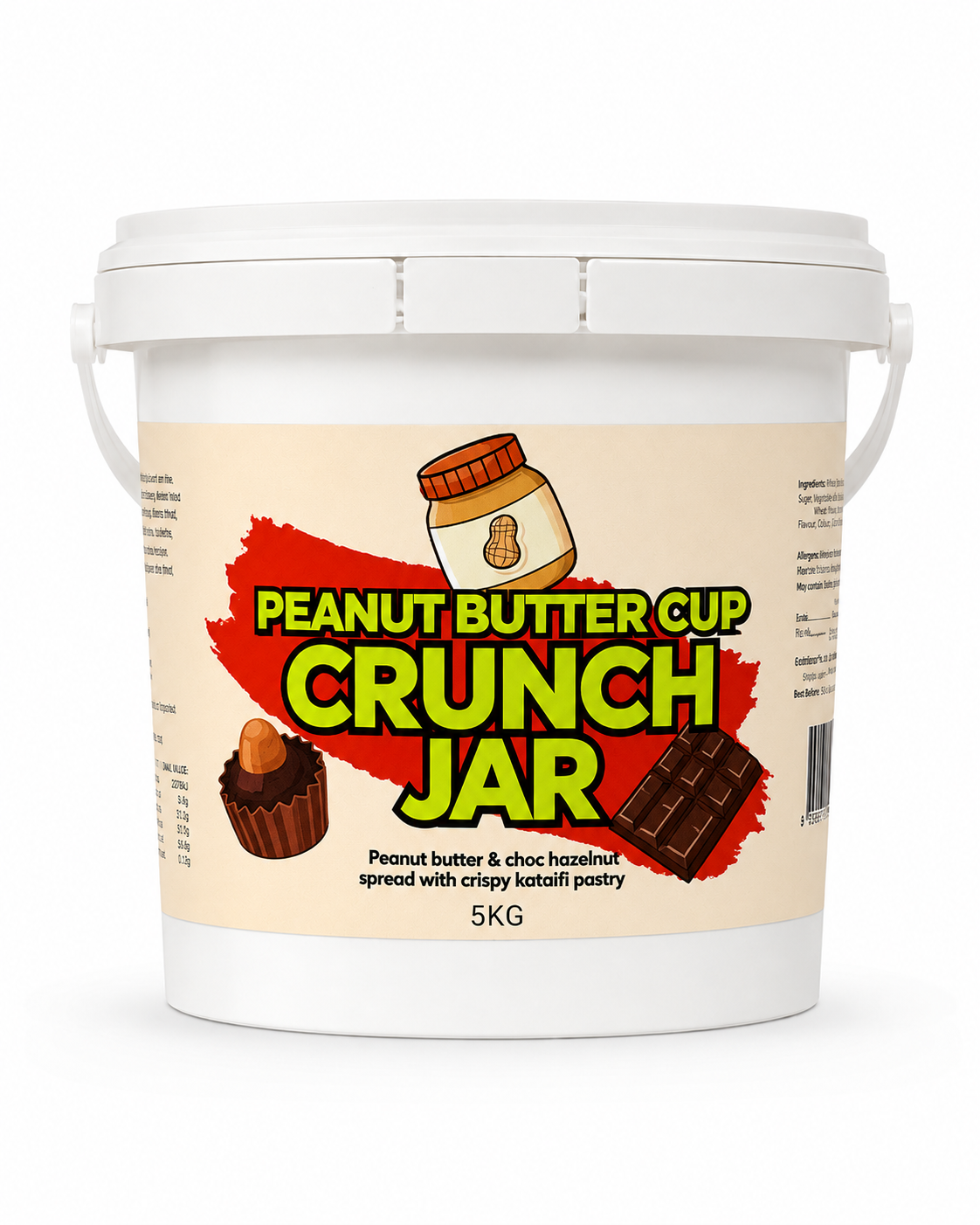 5KG Peanut Butter Cup Crunch Jar