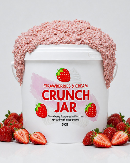 5KG Strawberries & Cream Crunch Jar